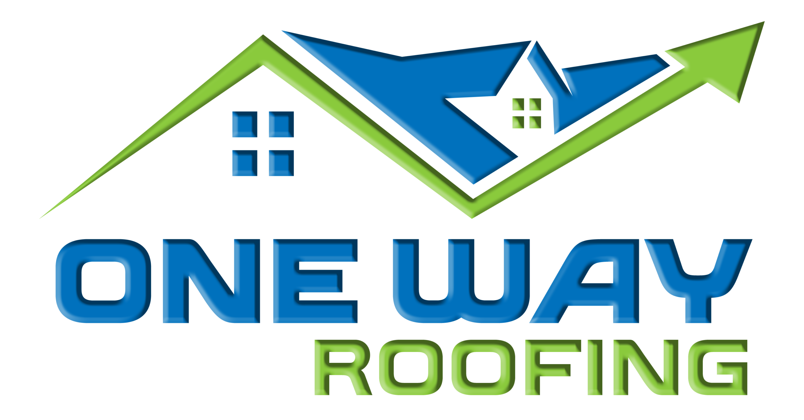 One Way Roofing logo